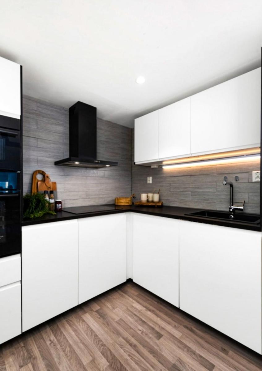 Modern Big 2 Bedroom Apartment Near Solsiden Trondheim Kültér fotó